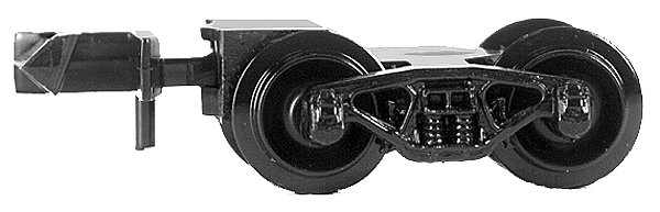 Bettendorf Trucks 1500 Freight Car Trucks w/Rapido Style Couplers (1 Pair) - 00304021 : N