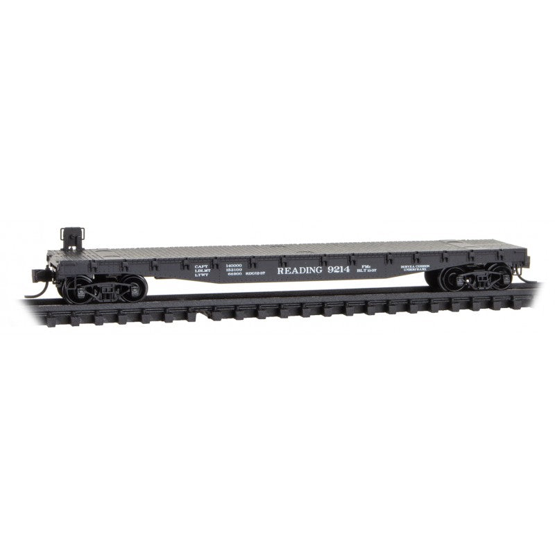 50 FT Fishbelly Flat Car Reading RDG 9214 - 04500650 : N
