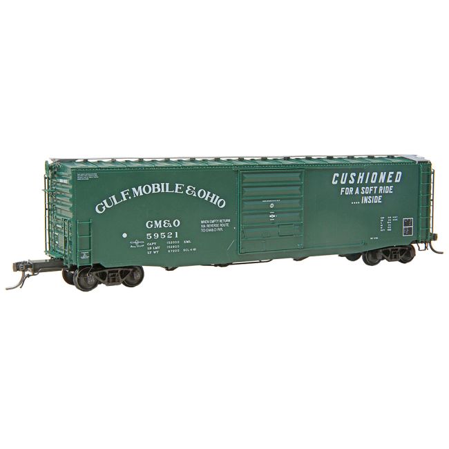Gulf, Mobile & Ohio GM&O #59521 - RTR 50' PS-1 Boxcar - 6422 : HO