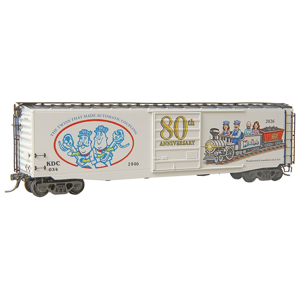 Kadee® 2026 80th Anniversary Car KDC #034 - RTR 50' PS-1 Boxcar - 6935 : HO