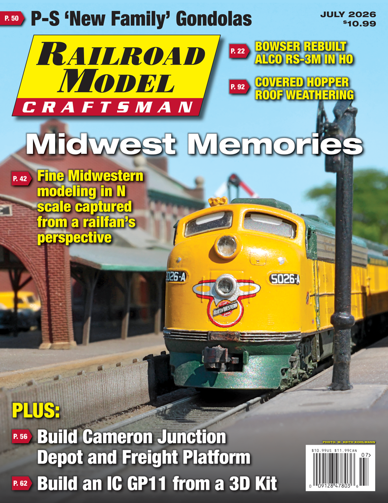 Railroad Model Craftsman, July 2026 Issue - RMC0726