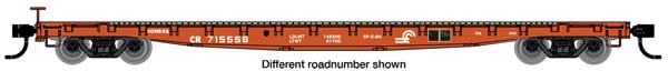 53' GSC Flatcar Conrail CR 715691 - 6606 : HO
