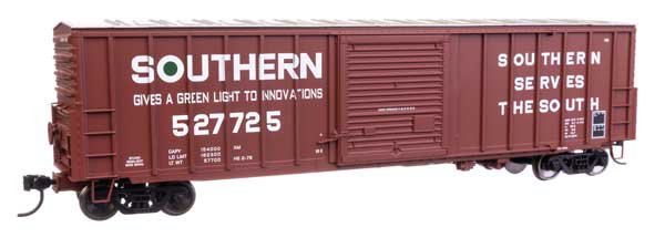 50 Ft ACF EP Boxcar Southern #527754 -46024 : HO
