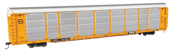 89' Thrall Bi-Level Auto Carrier Florida East Coast TTGX 157489 - 101522 : HO