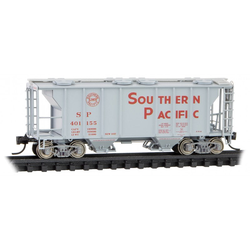 PS-2 2-Bay Covered Hopper Southern Pacific SP 401155 - 09500071 : N