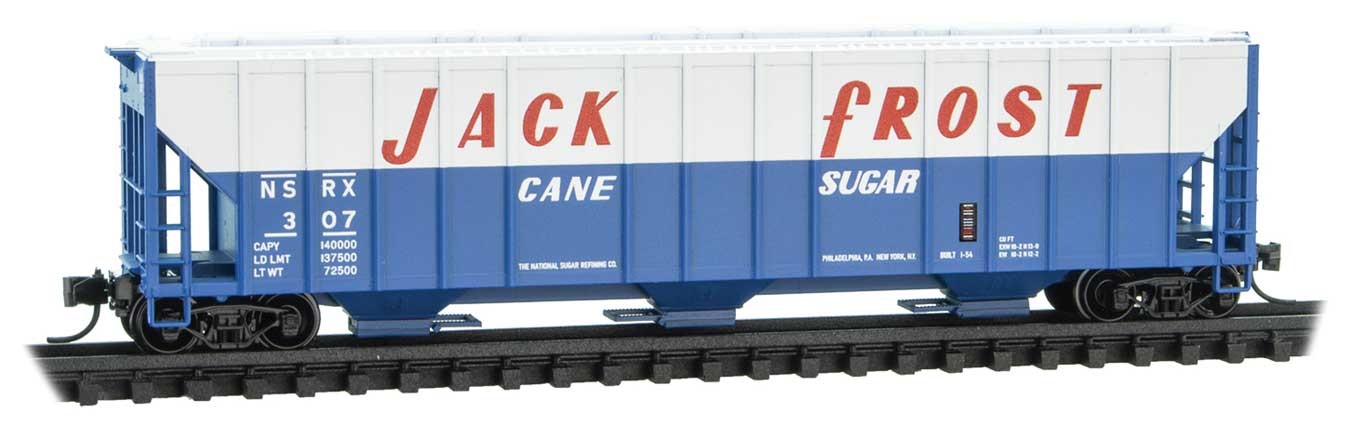 3-Bay Covered Hopper Jack Frost NSRX 307 - 09900250 : N