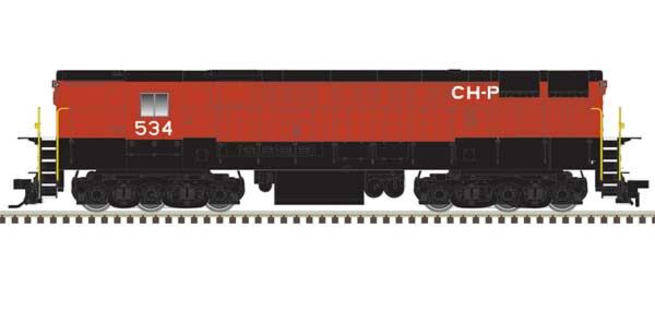 FM H-24-66 Phase 1B Trainmaster Chihuahua Pacific 535 DCC & Sound Ready - 10004105 : HO