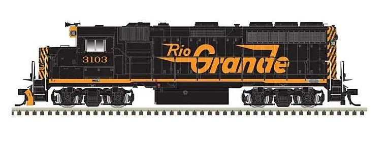 EMD GP40-2 - Standard DC - Master(R) Silver -- Denver & Rio Grande Western #3103 - 10004081 : HO