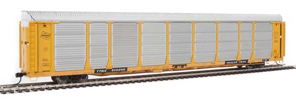 89' Thrall Bi-Level Auto Carrier Milwaukee Road Rack, TTGX 910266 - 101341 : HO