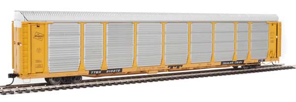 89' Thrall Bi-Level Auto Carrier Milwaukee Road Rack, TTGX 910272 - 101342 : HO