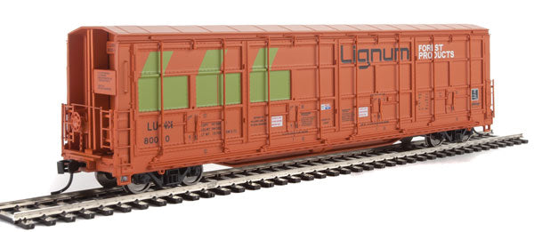 56' Thrall All-Door Boxcar Lignum LUNX #80010 - 101928 : HO