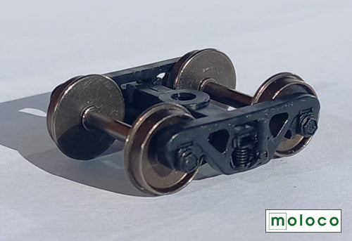 100t Combo Scullin HYD RB Trucks w/36" Metal Wheelsets Standard Tread - TR102110 : HO