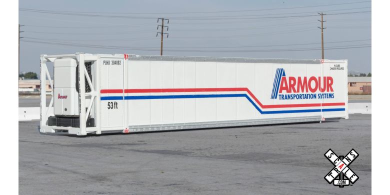 CIMC 53’ Reefer Container Armour Transportation Systems PLHU - SXT10315 : N