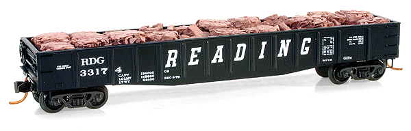 50 FT 14-Panel Fixed-End Gondola Reading RDG 33174 - 10500150 : N