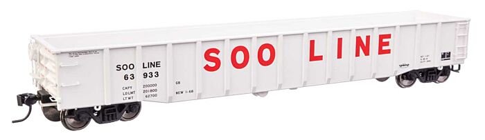53' Thrall Gondola - Soo Line 63933 - 105524 : HO
