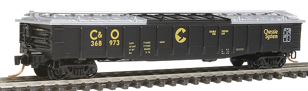 50 FT 14-Panel Covered Gondola Chesapeake & Ohio C&O 368973 - 10600110 : N