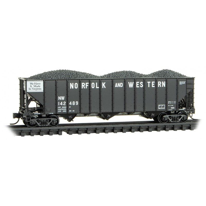 100-Ton 3-Bay Open Hopper Norfolk & Western-10800500 : N