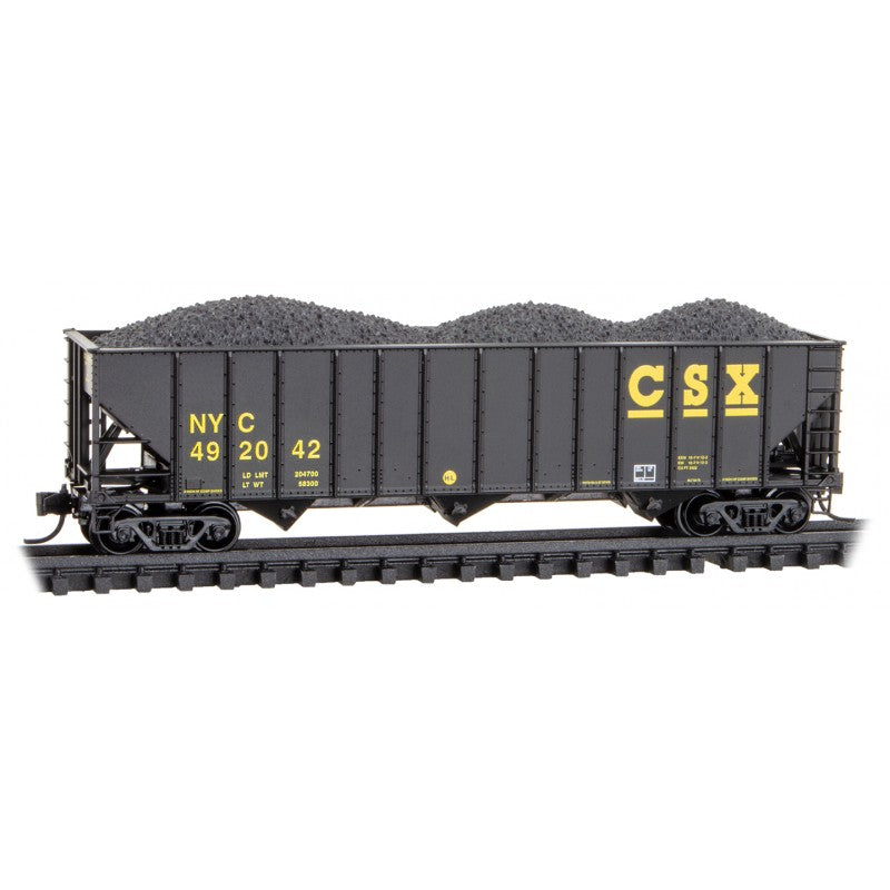 100-Ton 3-Bay Open Hopper CSX NYC 492042 - 10800622 : N