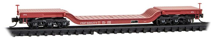 Heavyweight 6-Axle Depressed-Center Flatcar - CSX 600273 - 10900180 : N