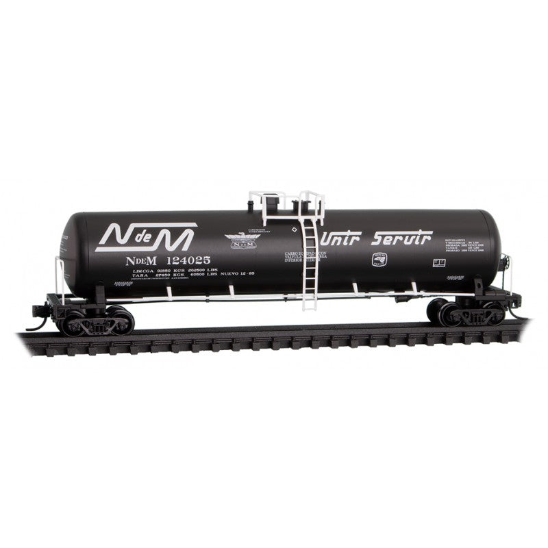 56' General Service Tank Car Nacionales de Mexico NDEM 124025 - 11000550 : N