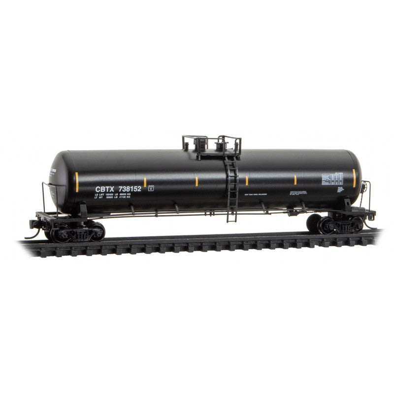 56' General Service Tank Car Capital Finance CBTX 738152 - 11000641 : N Scale