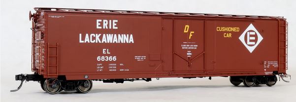 50 Ft Boxcar Erie Lackawanna-1102105 : HO – EngineHouse Services LLC