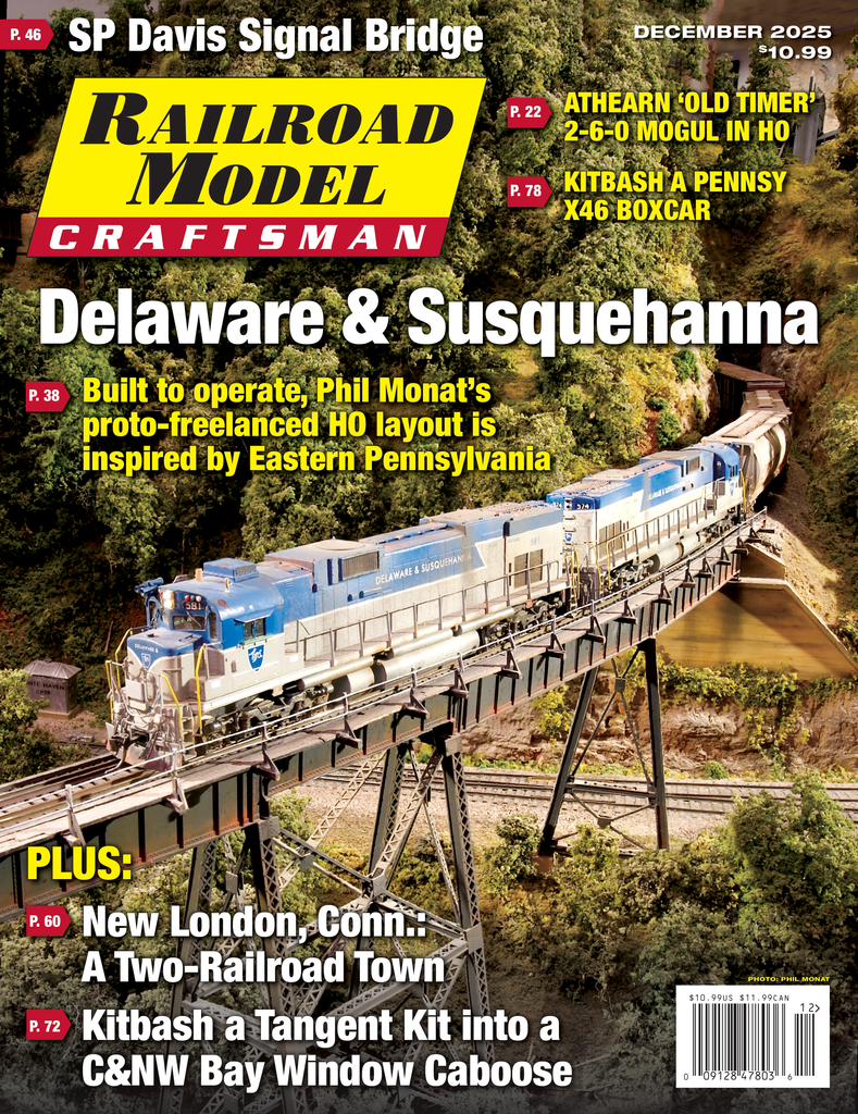 Railroad Model Craftsman, December 2025 Issue - RMC1225