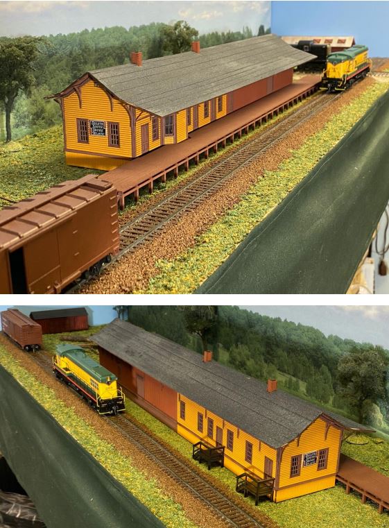 DSS&A Houghton MI Freight Depot Kit-124 : HO