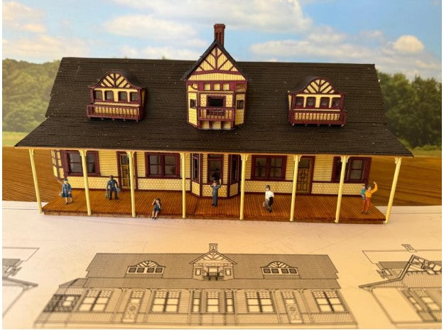 Soo Line Fond Du Lac WI Depot Kit - 140 : HO