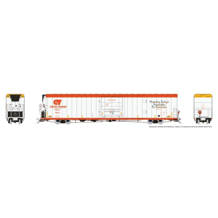 Greenbrier 7780cuft Reefer: Cryo-Trans: #2 - 167002A : HO