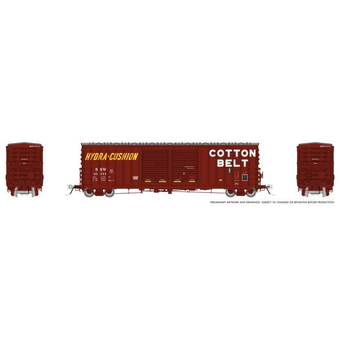 PC&F B-70-69 Boxcar: SSW/Cotton Belt - 170020A : HO