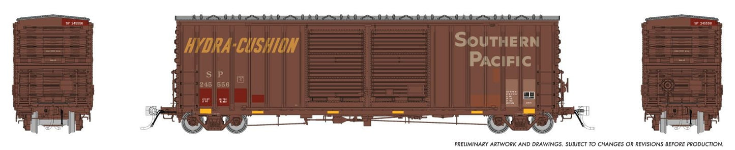PC&F B-70-75 Boxcar: Southern Pacific - Patchout: #245556 - 170026 : HO