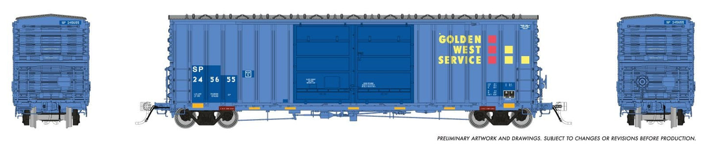 PC&F B-70-75 Boxcar: Southern Pacific - ex-Golden West: #245655 - 170028 : HO