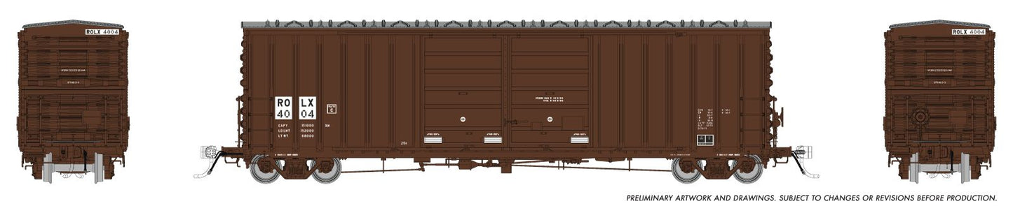 PC&F B-70-75 Boxcar: "Railroad of Lies" ROLX #4004 - 170033 : HO
