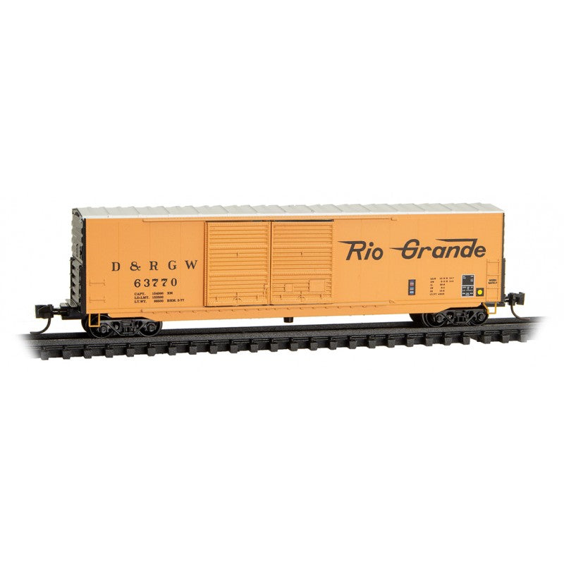 50 FT Double-Door Boxcar Denver & Rio Grande Western D&RGW 63770 - 18200111 : N