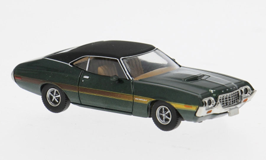 1972 Ford Gran Torino Sport (Green w/Gold Stripe) - 18325 : HO