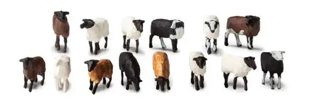 Flock of Sheep - Scenic Accents pkg(14) - A1964 : HO