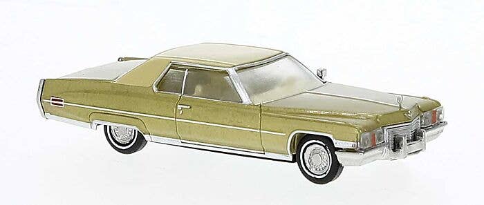 1972 Cadillac Coupe de Ville -- Gold, Ivory - 18126 : HO