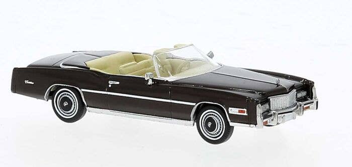 1975 Cadillac Eldorado Convertible - Top Down (metallic brown) - 19757 : HO
