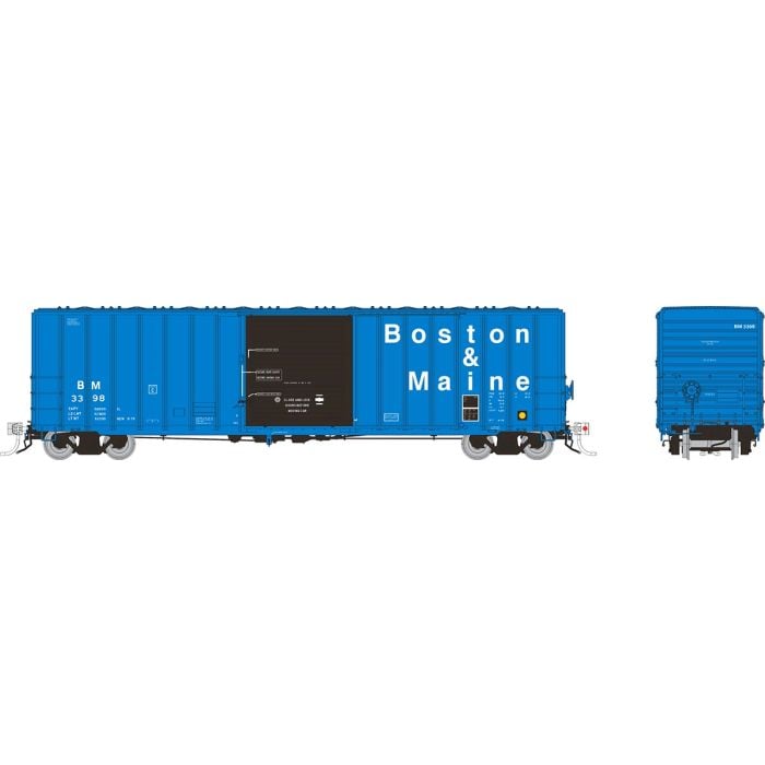 PC&F 5241cuft boxcar: B&M - As-Delivered: Single Car - 198001A : HO