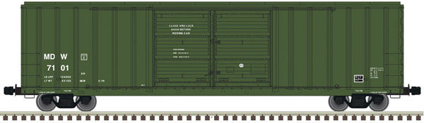 52' FMC 5503 Double-Door Boxcar Minnesota, Dakota & Western MDW 7181 - 20006298 : HO