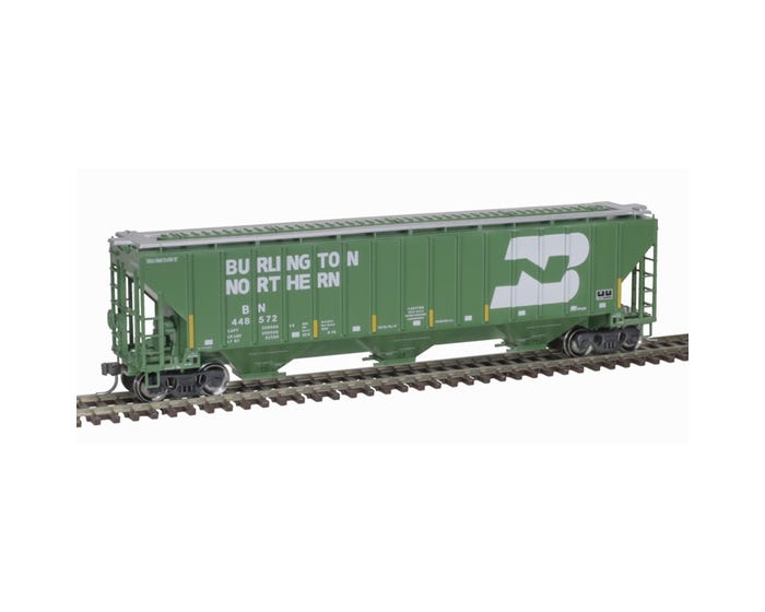 Thrall 4750 3-Bay Covered Hopper BNSF (ex-BN w/Conspic Stripes) #448613 - 20006634
