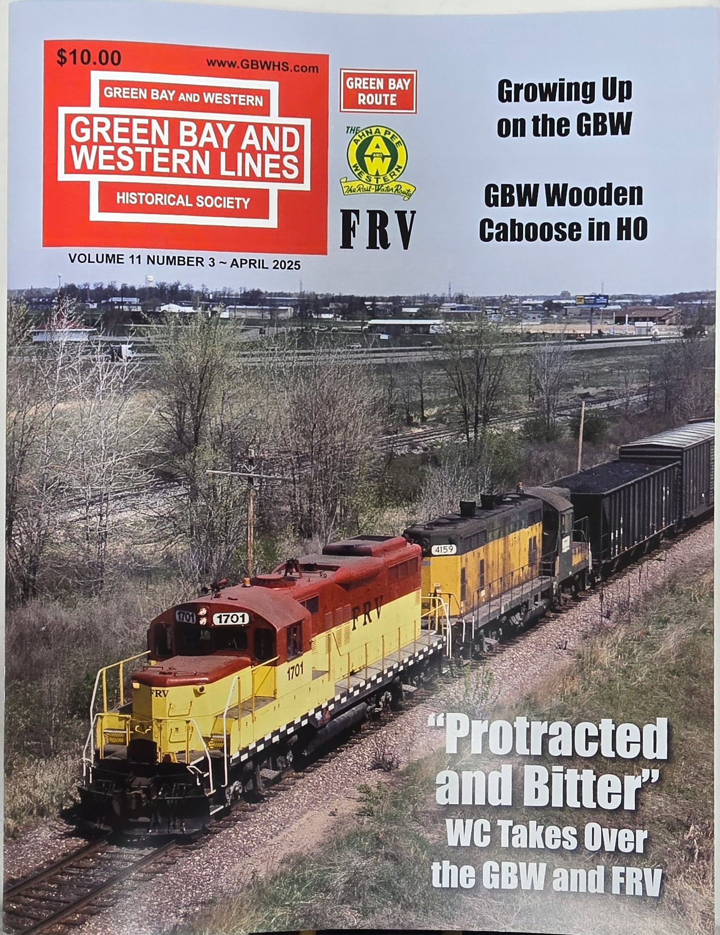 Green Bay And Western Lines Vol 11 Number 3, April 2025
