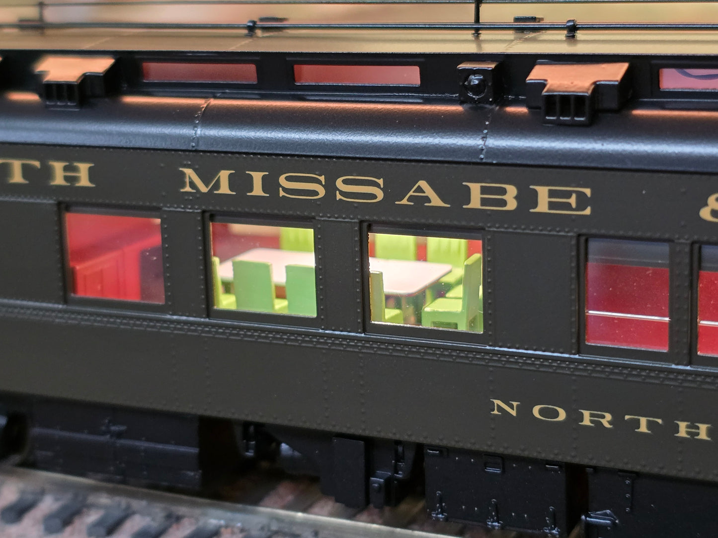 DM&IR 2-car business train set, "Northland" & Combine W24 : HO