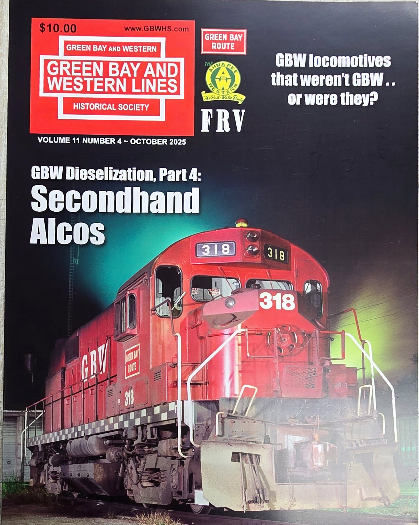Green Bay And Western Lines Vol 11 Number 4, October 2025