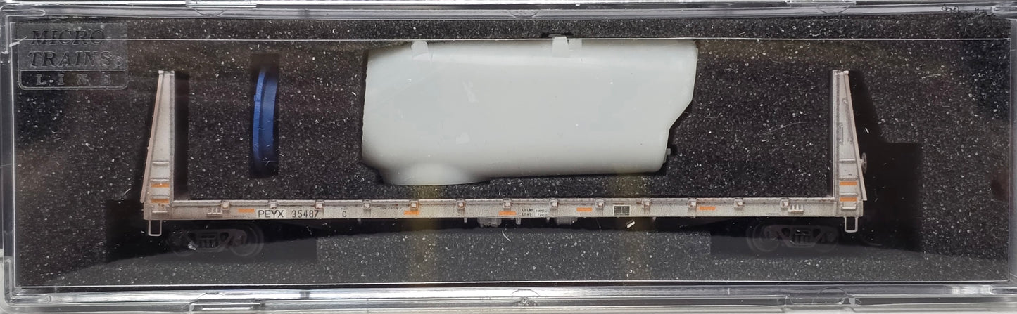 61' Bulkhead Flatcar, Wind Turbine Car #2 - PEYX #35487 - 05444471 : N
