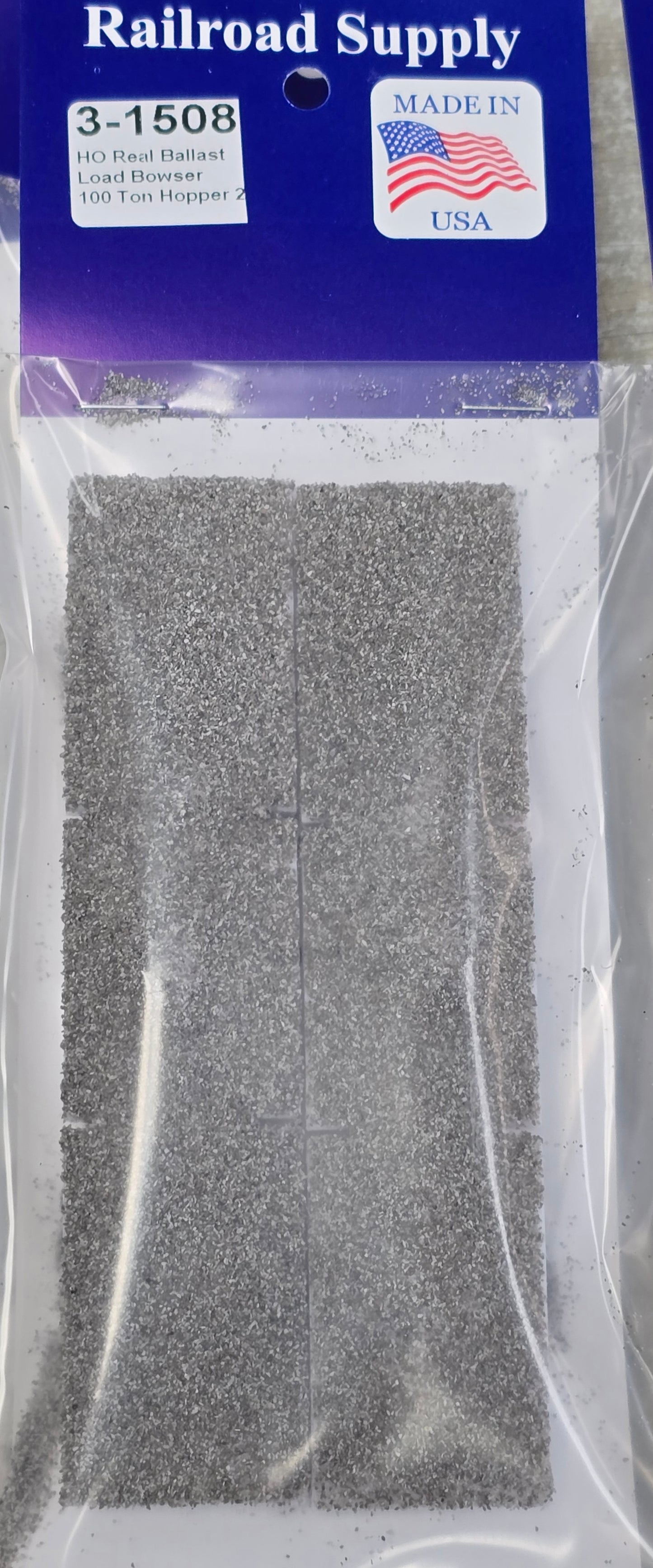 Bowser 100 Ton Hopper Ballast load 2/pk - 1508 : HO