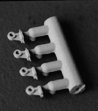 Coupler Lift Bar Brackets - 2213 : HO