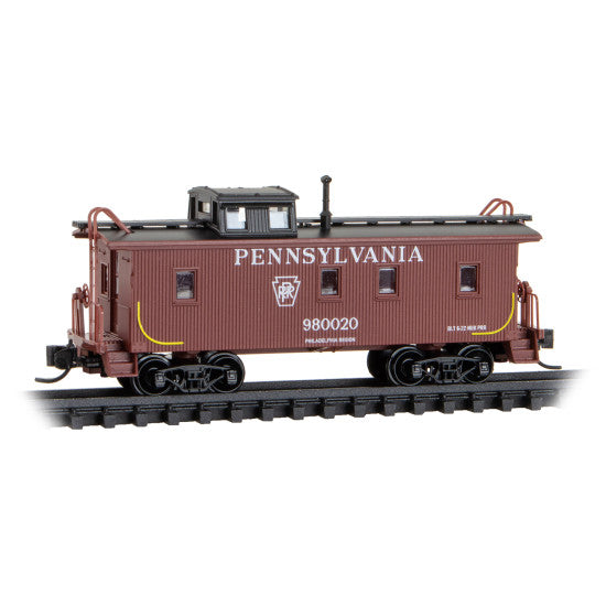 34' Wood Caboose Pennsylvania #980020-05000260 : N