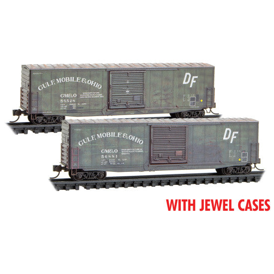 50' Boxcar Gulf, Mobile & Ohio GM&O 56881, 55528 - 98305082 : N